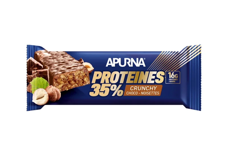 Apurna Barre Protéinée - Crunchy Chocolat Noisettes