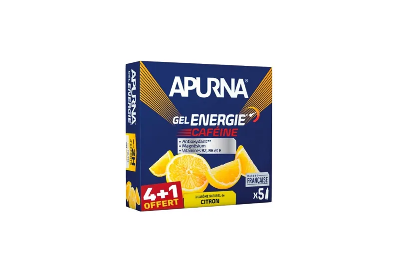 Apurna Étui Gel Energie - Citron 4+1