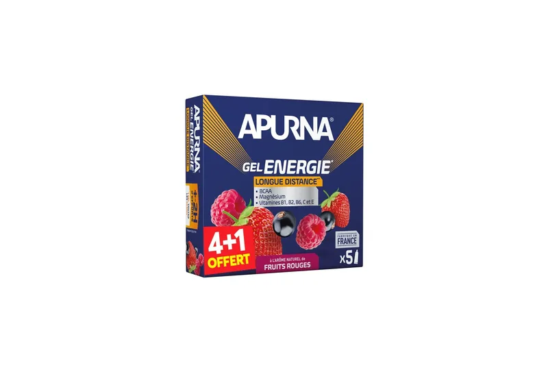 Apurna Etui gels +2h fruits rouges 4+1
