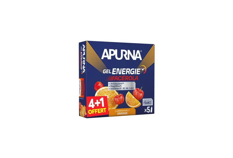 Apurna Etui gels énergie Acérola 4+1
