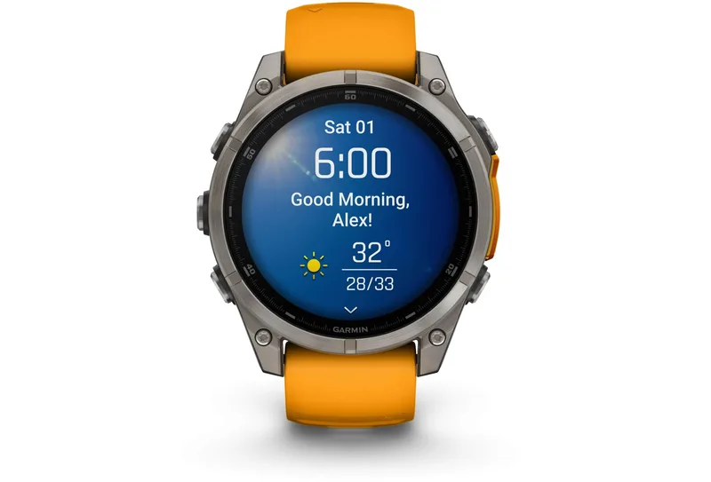 Garmin Fenix 8 AMOLED Sapphire Titane 47mm