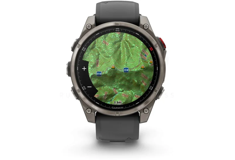 Garmin Fenix 8 Pro Sapphire Titane AMOLED 47 mm