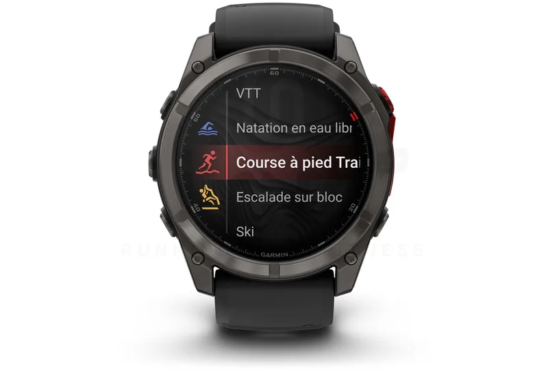 Garmin Fenix 8 Pro Sapphire Titane MicroLED 51 mm