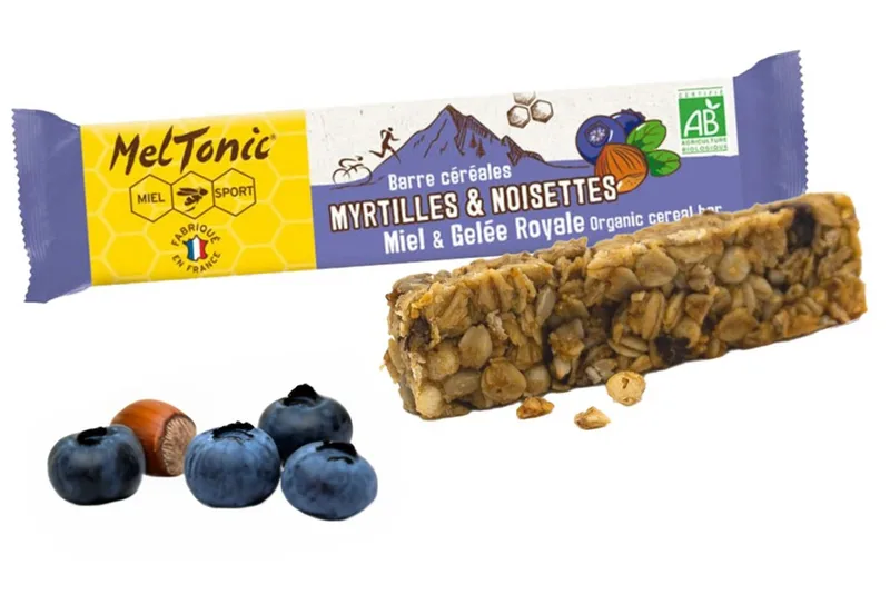 MelTonic Barre céréales Bio - Myrtilles et noisettes