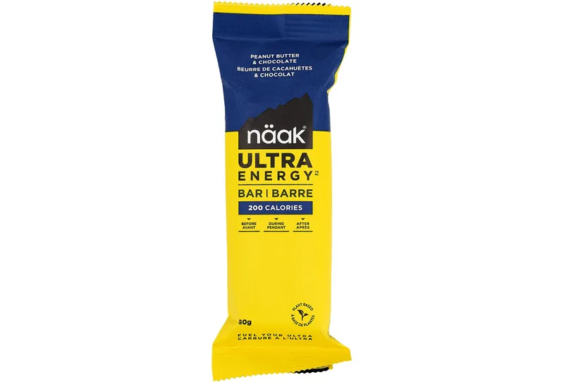 Naak Barre énergétique Ultra Energy - beurre de cacahuètes et chocolat