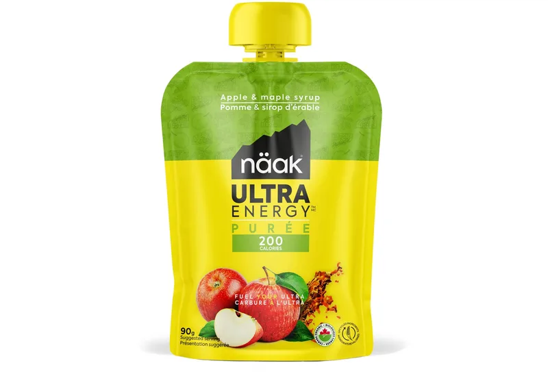 Naak Purée Ultra Energy - pomme et sirop d'érable