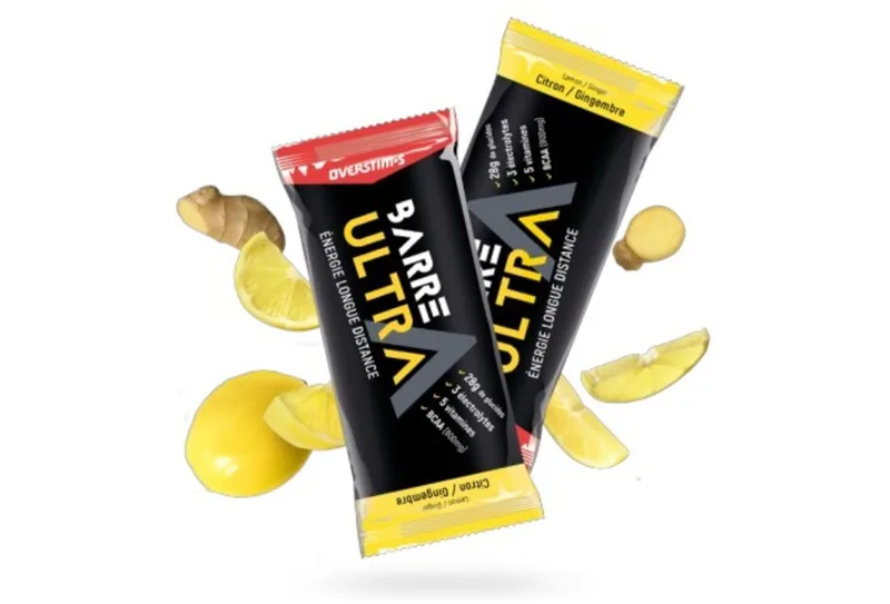 OVERSTIMS Barre énergétique Ultra citron et gingembre