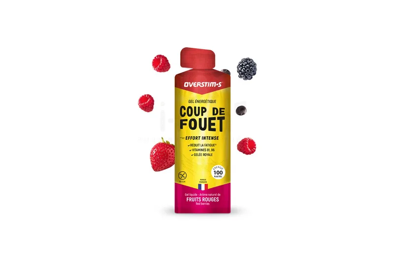 OVERSTIMS Gel Coup de Fouet Fruits Rouges