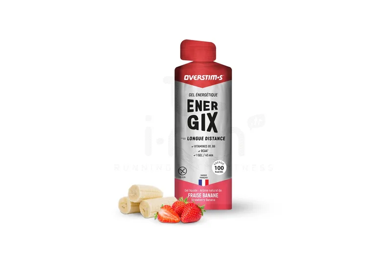 OVERSTIMS Gel Energix - Fraise banane
