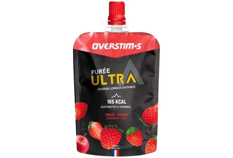 OVERSTIMS Purée Ultra Fraise Pomme