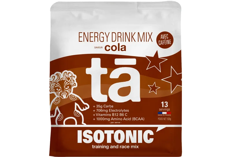 Ta Energy Isotonic Energy Drink Mix cola caféine